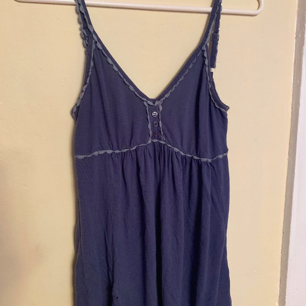 Blue Baby Doll Top XS